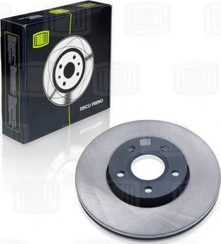 Trialli DF 106101 - Гальмівний диск autozip.com.ua