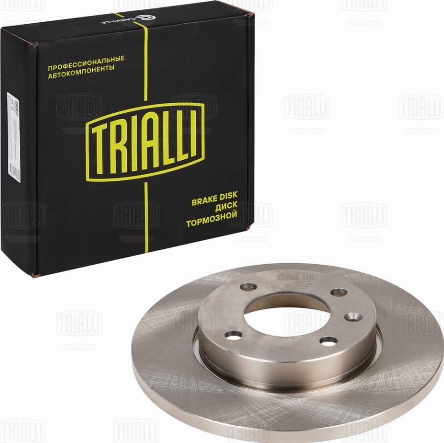 Trialli DF 180102 - Гальмівний диск autozip.com.ua