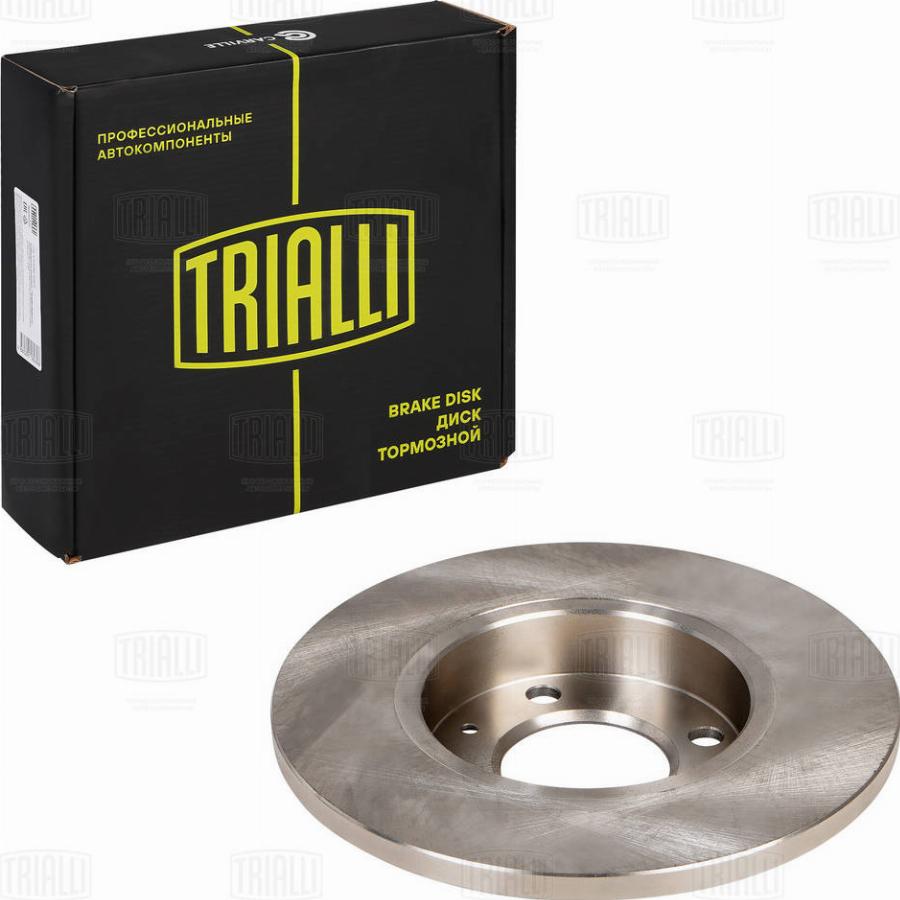 Trialli DF 180102 - Гальмівний диск autozip.com.ua