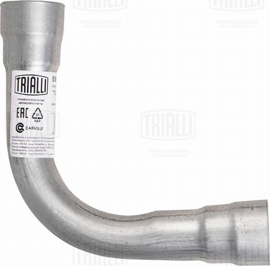 Trialli EMC 0390 - Труба вихлопного газу, універсальна autozip.com.ua