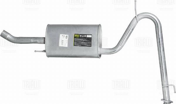 Trialli EMM 0353 - Глушник вихлопних газів кінцевий autozip.com.ua