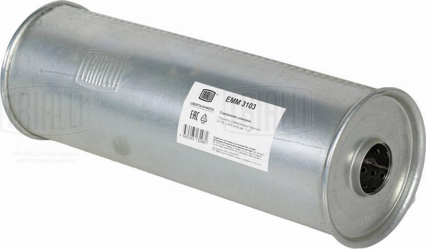 Trialli EMM 3103 - Середній / кінцевий глушник ОГ autozip.com.ua