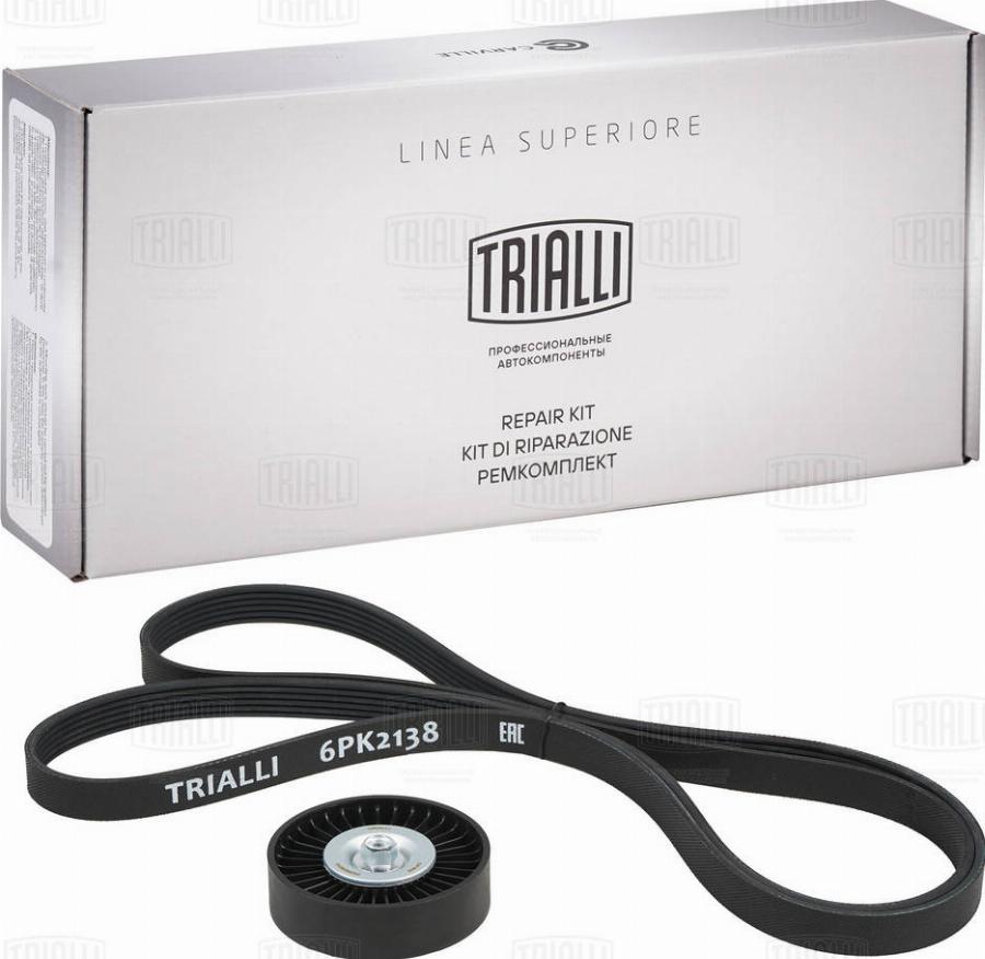 Trialli GD 703 - Поликлиновий ремінний комплект autozip.com.ua