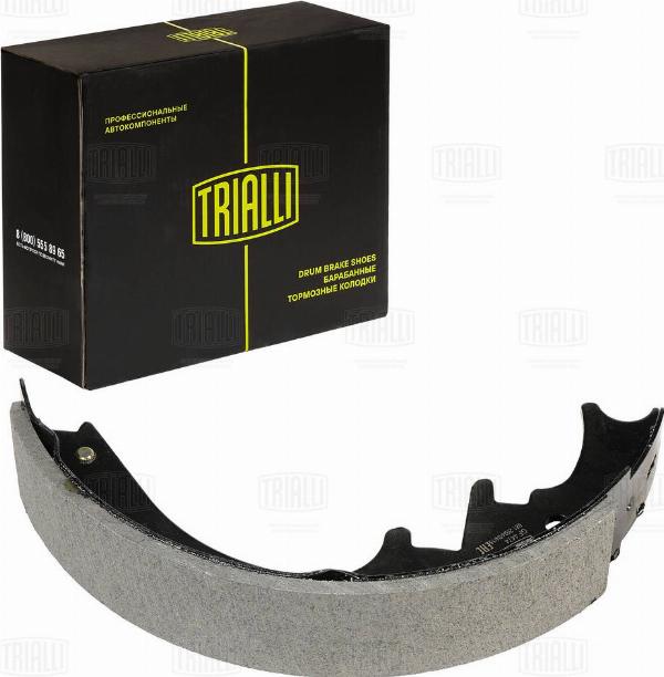 Trialli GF 4474 - Комплект гальм, барабанний механізм autozip.com.ua