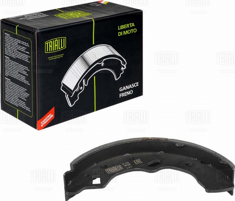Trialli GF 4546 - Комплект гальм, барабанний механізм autozip.com.ua