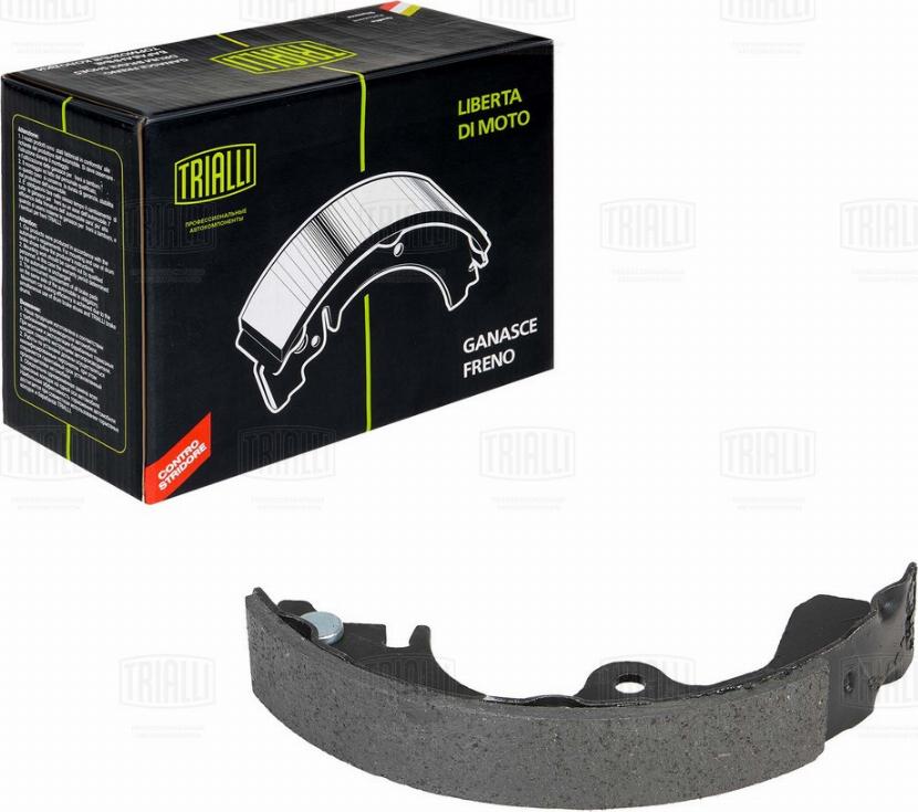 Trialli GF 4563 - Комплект гальм, барабанний механізм autozip.com.ua