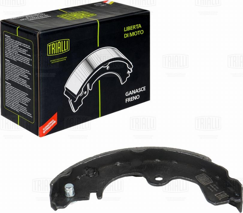 Trialli GF 4563 - Комплект гальм, барабанний механізм autozip.com.ua