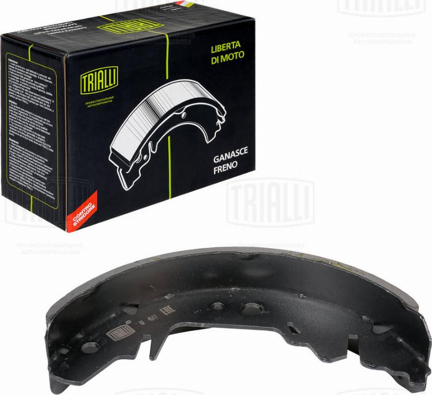Trialli GF 4517 - Комплект гальм, барабанний механізм autozip.com.ua