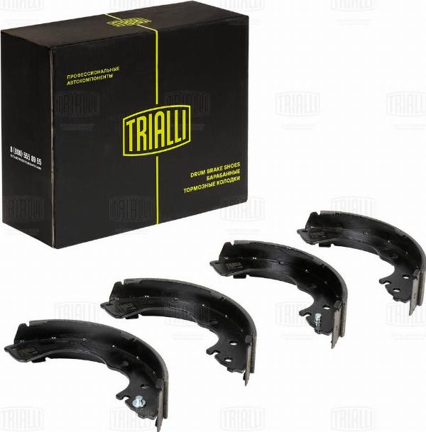 Trialli GF 4582 - Комплект гальм, барабанний механізм autozip.com.ua