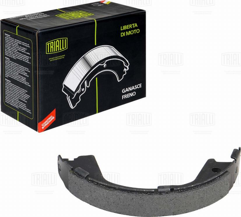 Trialli GF 4658 - Комплект гальм, ручник, парковка autozip.com.ua