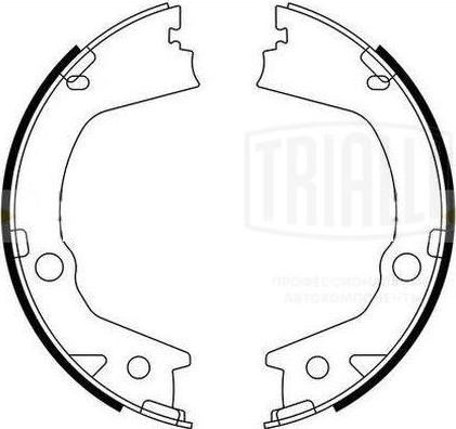 Trialli GF 4658 - Комплект гальм, ручник, парковка autozip.com.ua