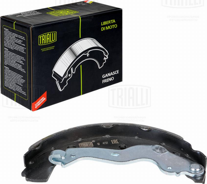 Trialli GF 4737 - Комплект гальм, барабанний механізм autozip.com.ua
