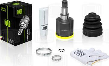 Trialli GO 106103 - Шарнірний комплект, ШРУС, приводний вал autozip.com.ua