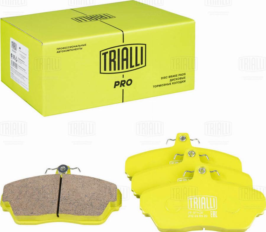 Trialli PF 971CR - Гальмівні колодки, дискові гальма autozip.com.ua