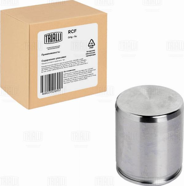Trialli RCF 103566B - Поршень, корпус скоби гальма autozip.com.ua