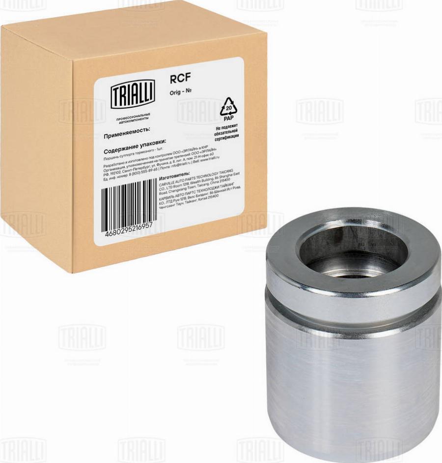 Trialli RCF 103562 - Поршень, корпус скоби гальма autozip.com.ua