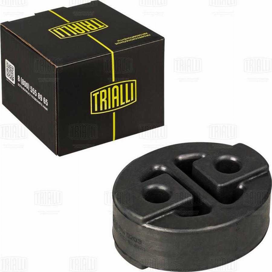 Trialli RM 0203 - Кронштейн, втулка, система випуску autozip.com.ua
