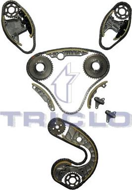 Triclo 422316 - Комплект ланцюга приводу распредвала autozip.com.ua
