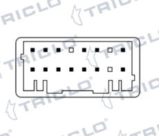 Triclo 145255 - Вимикач, стеклолод'емнік autozip.com.ua