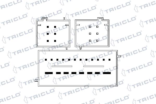 Triclo 141017 - Вимикач, стеклолод'емнік autozip.com.ua