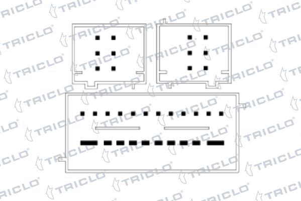 Triclo 141213 - Вимикач, стеклолод'емнік autozip.com.ua