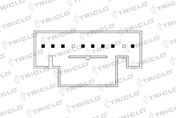 Triclo 143075 - Вимикач, стеклолод'емнік autozip.com.ua