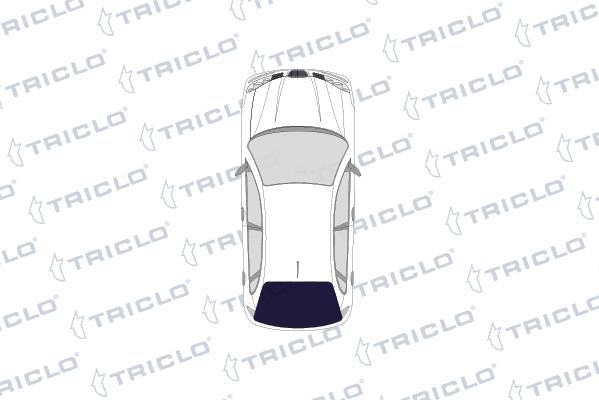 Triclo 136175 - Замок кришки багажника autozip.com.ua