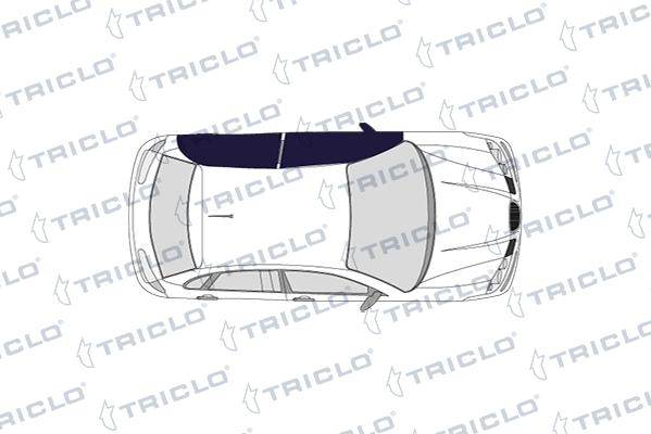 Triclo 125029 - Ручка двері autozip.com.ua