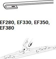 Trico EF350 - Щітка склоочисника autozip.com.ua