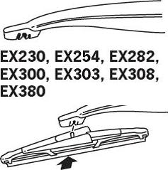 Trico EX300 - Щітка склоочисника autozip.com.ua