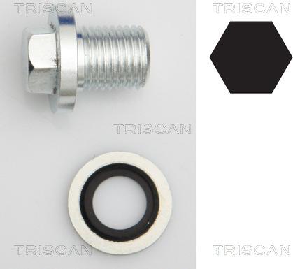 Triscan 9500 1008 - Різьбова пробка, масляний піддон autozip.com.ua