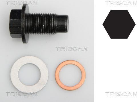 Triscan 9500 1020 - Різьбова пробка, масляний піддон autozip.com.ua