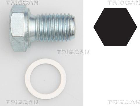 Triscan 9500 1101 - Різьбова пробка, масляний піддон autozip.com.ua