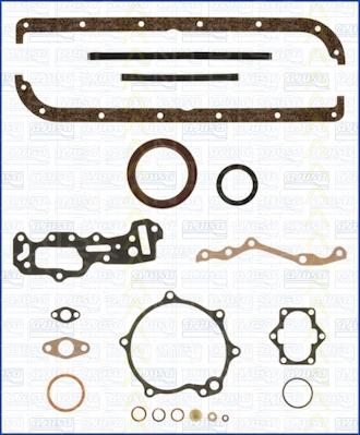 Triscan 595-5012 - Комплект прокладок, блок-картер двигуна autozip.com.ua