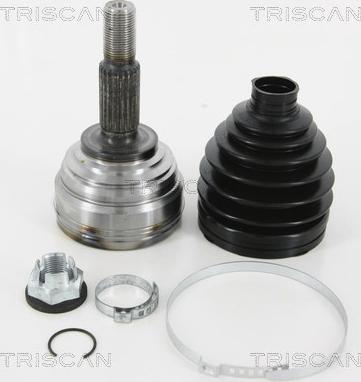 Triscan 8540 25108 - Шарнірний комплект, ШРУС, приводний вал autozip.com.ua