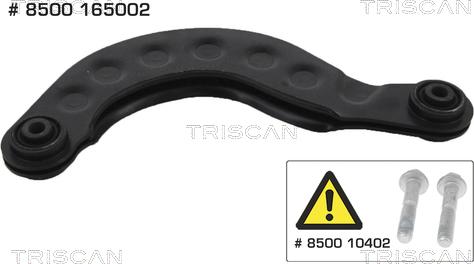 Triscan 8500 165002 - Важіль незалежної підвіски колеса autozip.com.ua
