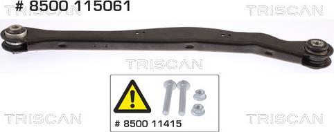 Triscan 8500 115061 - Тяга / стійка, підвіска колеса autozip.com.ua