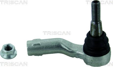 Triscan 8500 17127 - Наконечник рульової тяги, кульовий шарнір autozip.com.ua