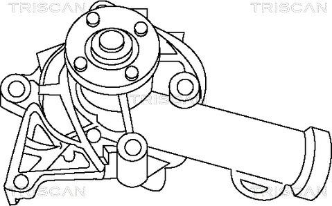 Triscan 8600 42951 - Водяний насос autozip.com.ua