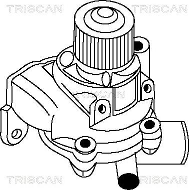 Triscan 8600 50946 - Водяний насос autozip.com.ua