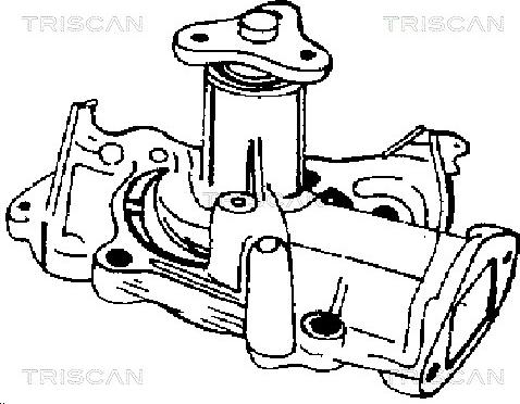 Triscan 8600 50871 - Водяний насос autozip.com.ua