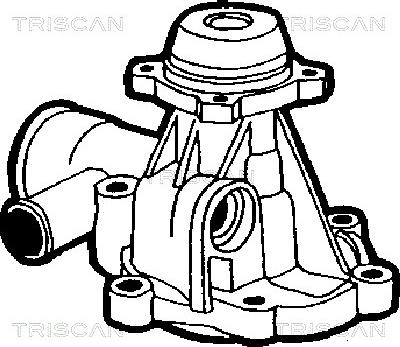 Triscan 8600 65887 - Водяний насос autozip.com.ua