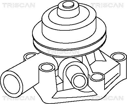 Triscan 8600 68941 - Водяний насос autozip.com.ua