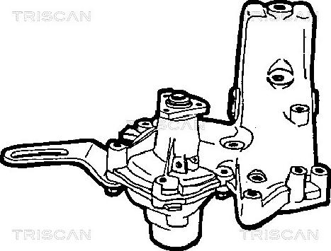 Triscan 8600 15970 - Водяний насос autozip.com.ua