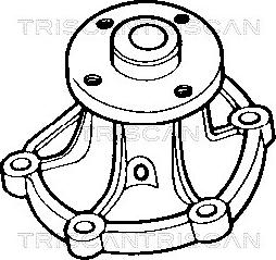 Triscan 8600 13865 - Водяний насос autozip.com.ua