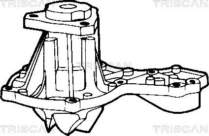 Triscan 8600 29140 - Водяний насос autozip.com.ua