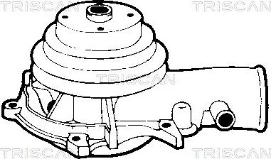 Triscan 8600 24048 - Водяний насос autozip.com.ua