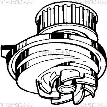 Triscan 8600 24052 - Водяний насос autozip.com.ua