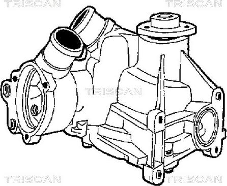 Triscan 8600 23009 - Водяний насос autozip.com.ua