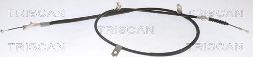 Triscan 8140 501137 - Трос, гальмівна система autozip.com.ua